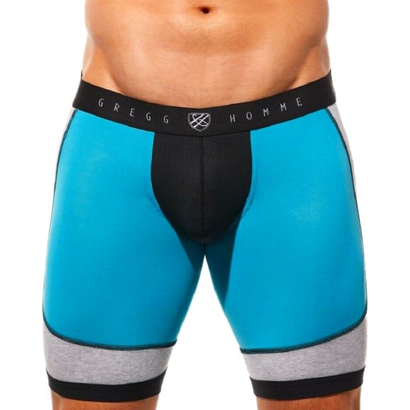 Gregg Homme Room-Max Gym Trunk AQUA - 190565 - Picture 1 of 2